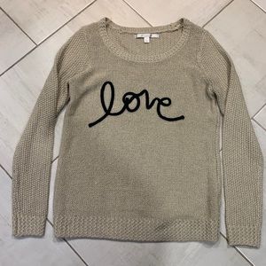 Lauren Conrad Love Sweater